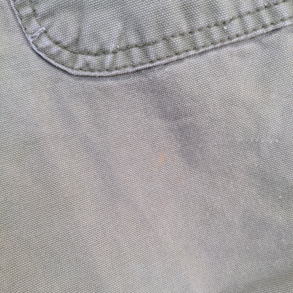 St. John's Bay Women's Chino Shorts Green Size 14 100% Cotton Pockets - Picture 5 of 12